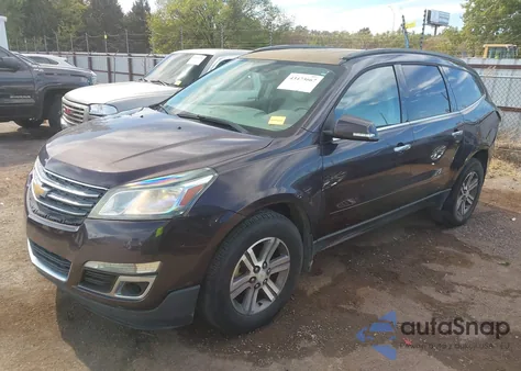 2015 Chevrolet Traverse 2Lt из США, поврежденный, VIN 1GNKRHKD8FJ138313